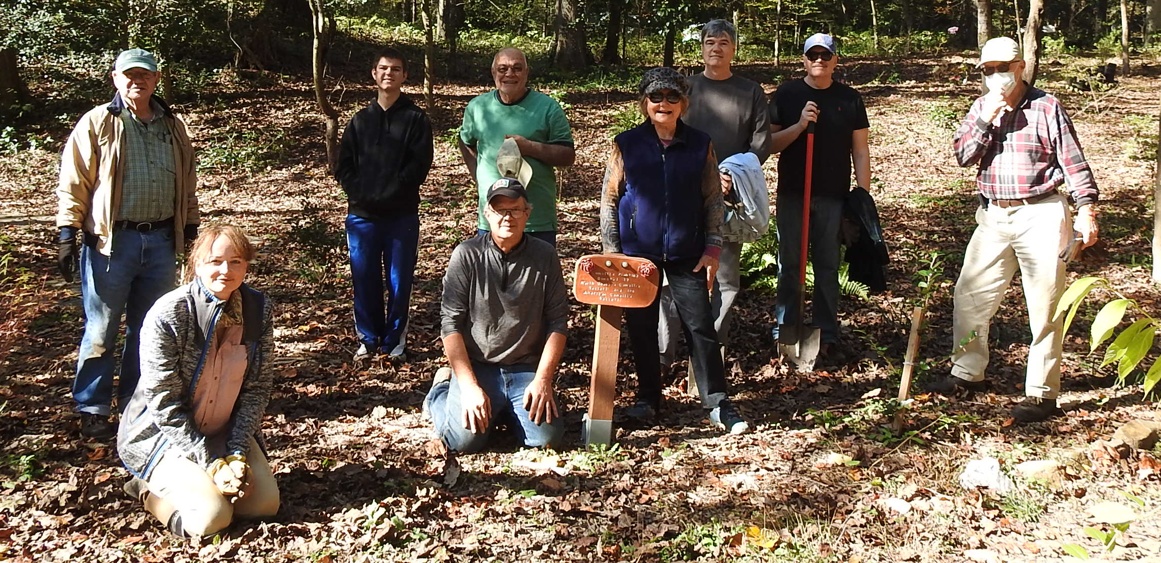 NGCS members at a garden gathering